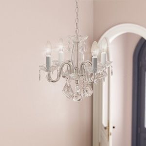 Chandelier with crystal accents SOLD